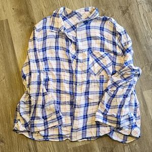 3x women's button down shirt